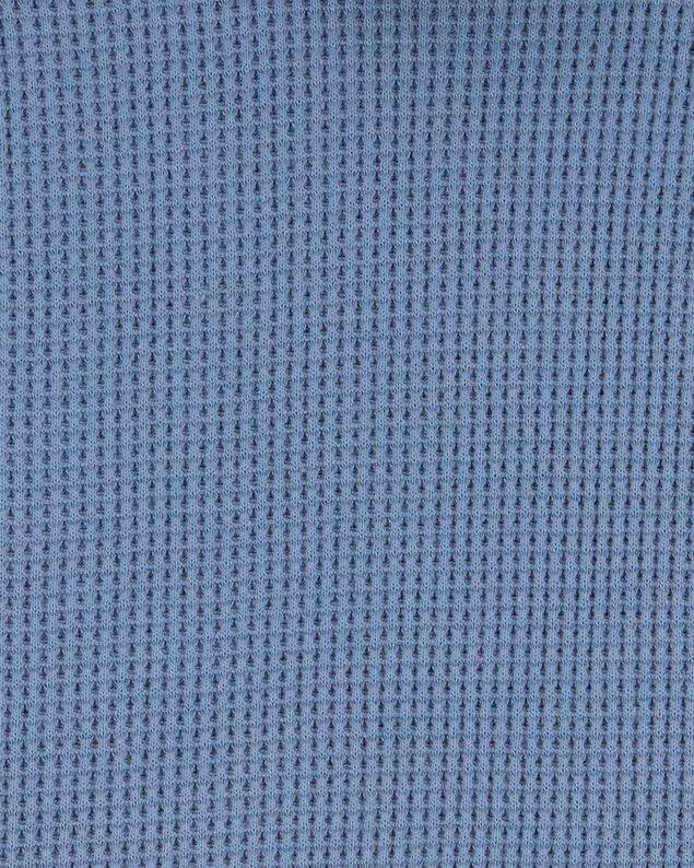 Product image 2 of Baby Waffle Knit Hooded Pullover - Blue
