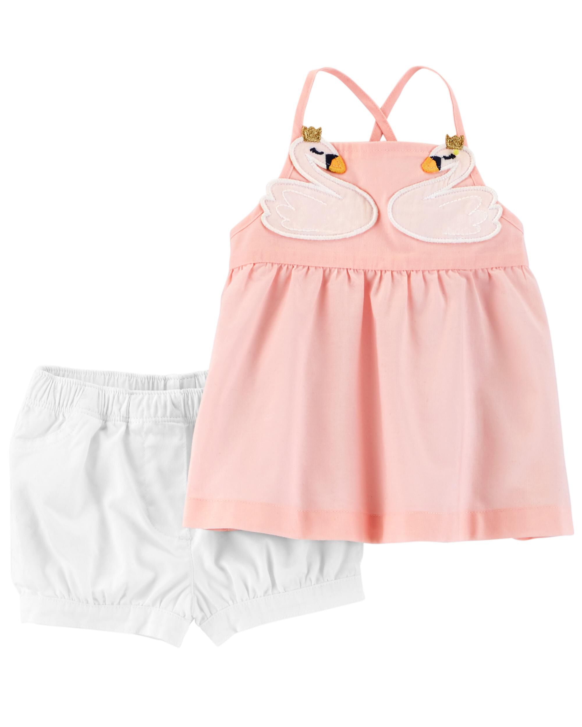 carters swan dress