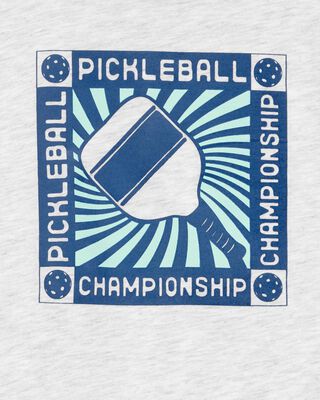 Product image 2 of Kid Pickleball Championship Short-Sleeve Graphic Tee - Grey