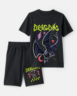 Product image 1 of Kid 2-Piece How To Train Your Dragon Outfit Set
