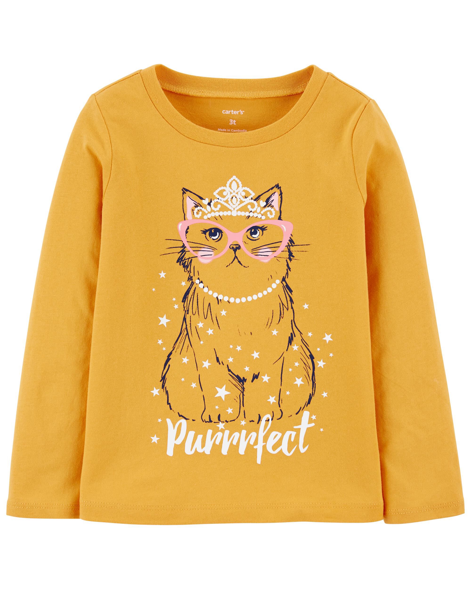 *CLEARANCE* Cat Jersey Tee