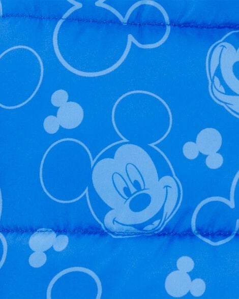 Product image 3 of Toddler Mickey Mouse Puffer Jacket - Blue