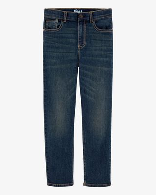 Product image 1 of Kid Slim Straight Leg Heritage Wash Jeans