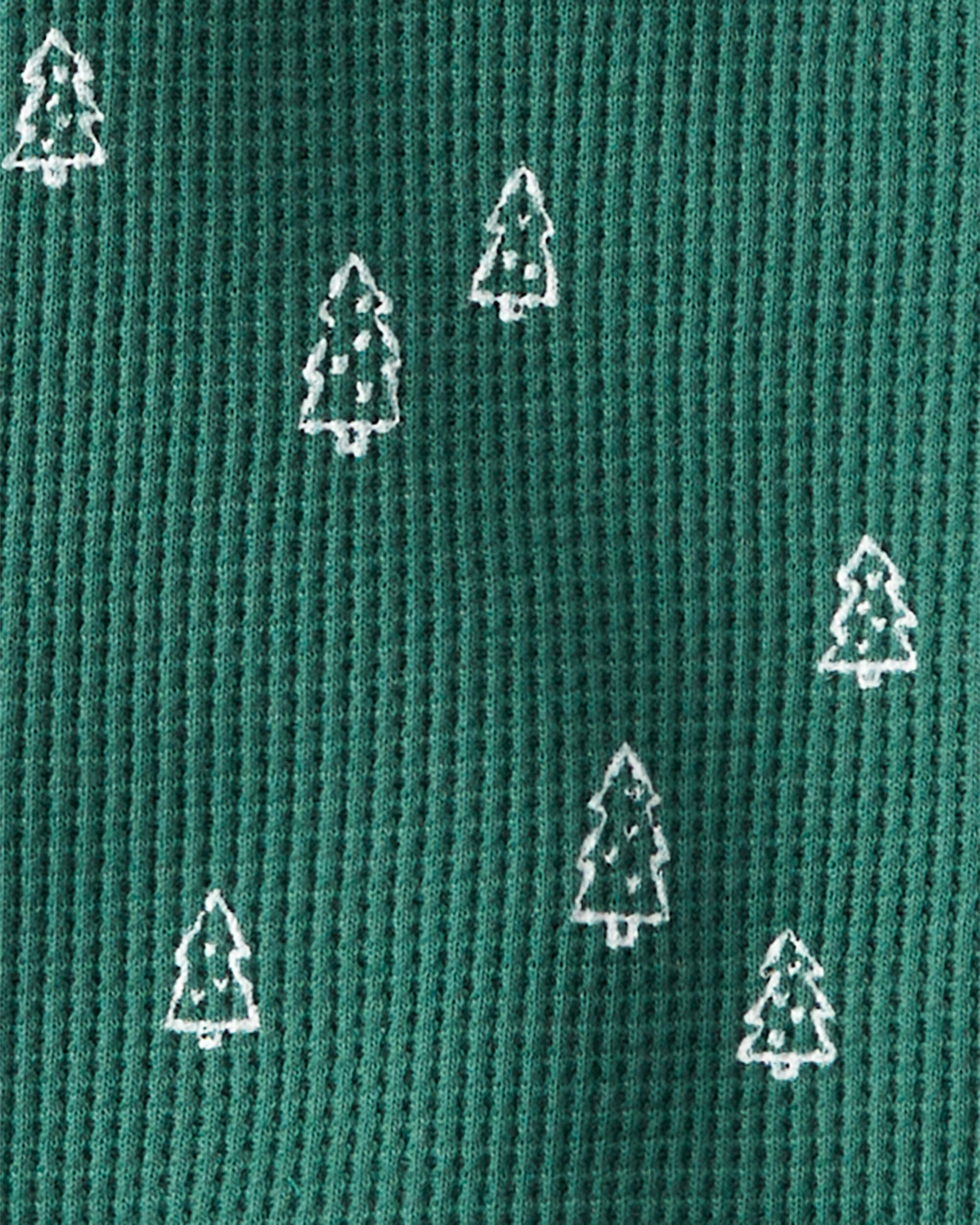 Baby 2-Piece Christmas Tree Print Set Made with Organic Cotton