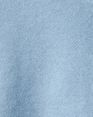 Product image 2 of Baby Boy Solid Fleece Long-Sleeve Sweatshirt - Blue