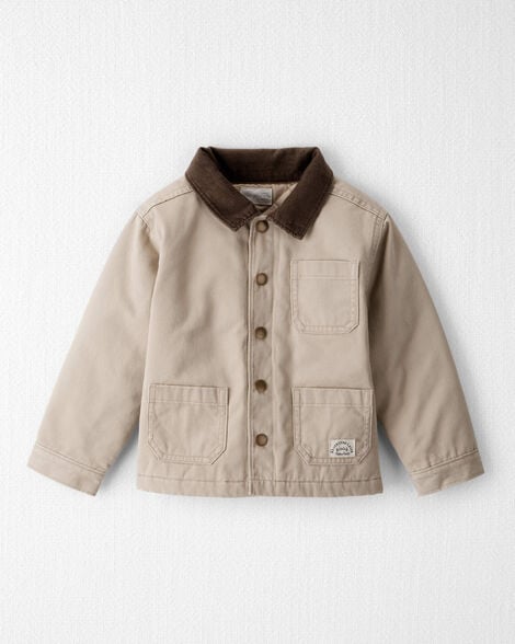 Toddler Organic Cotton Twill Barn Jacket