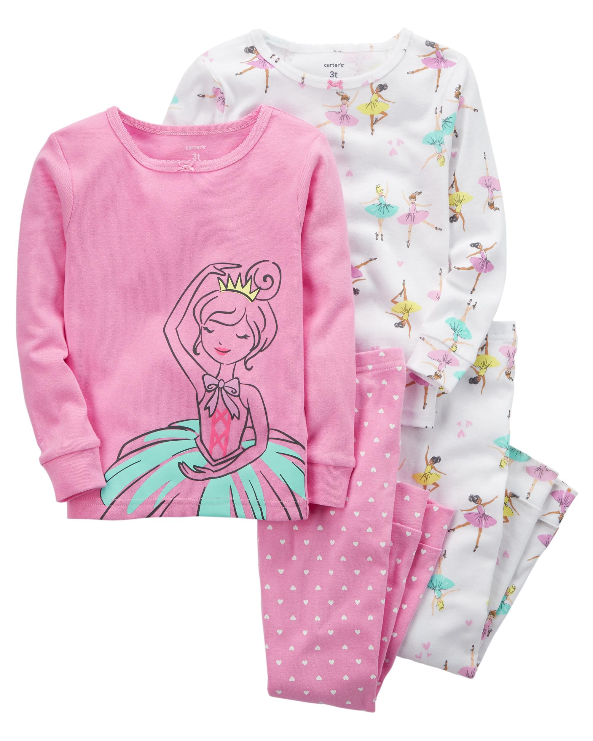 carter's ballerina pajamas