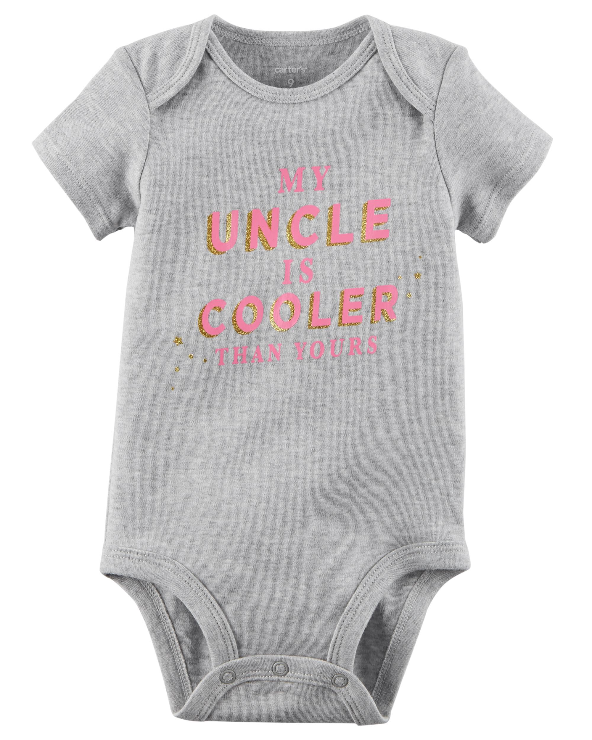 carter's uncle onesie