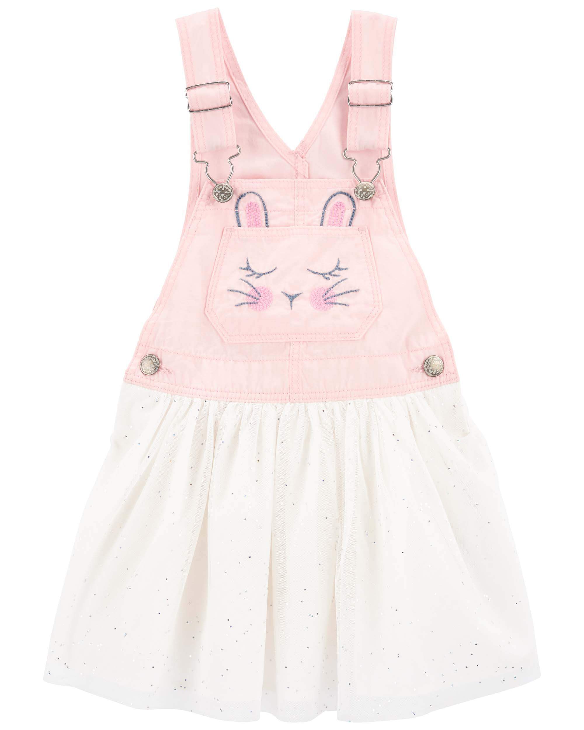 Baby Bunny Glitter Jumper Dress - OshKosh | Carter's