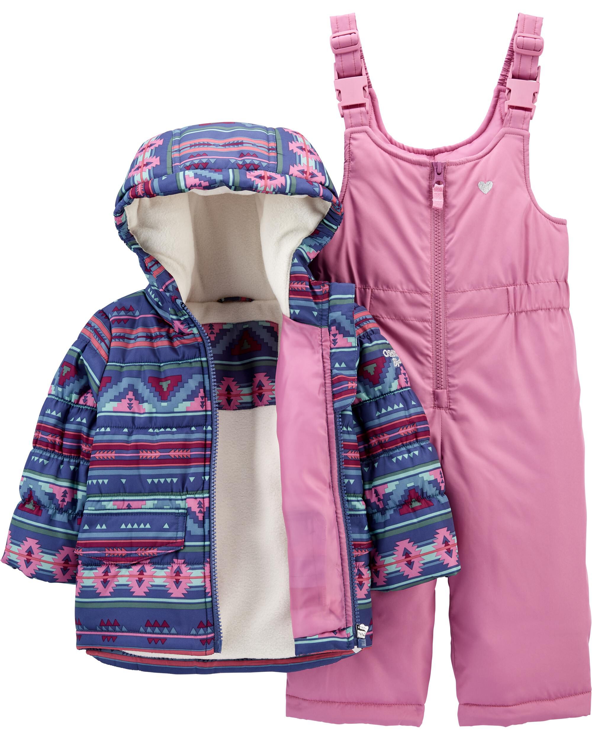 carters baby girl winter coats