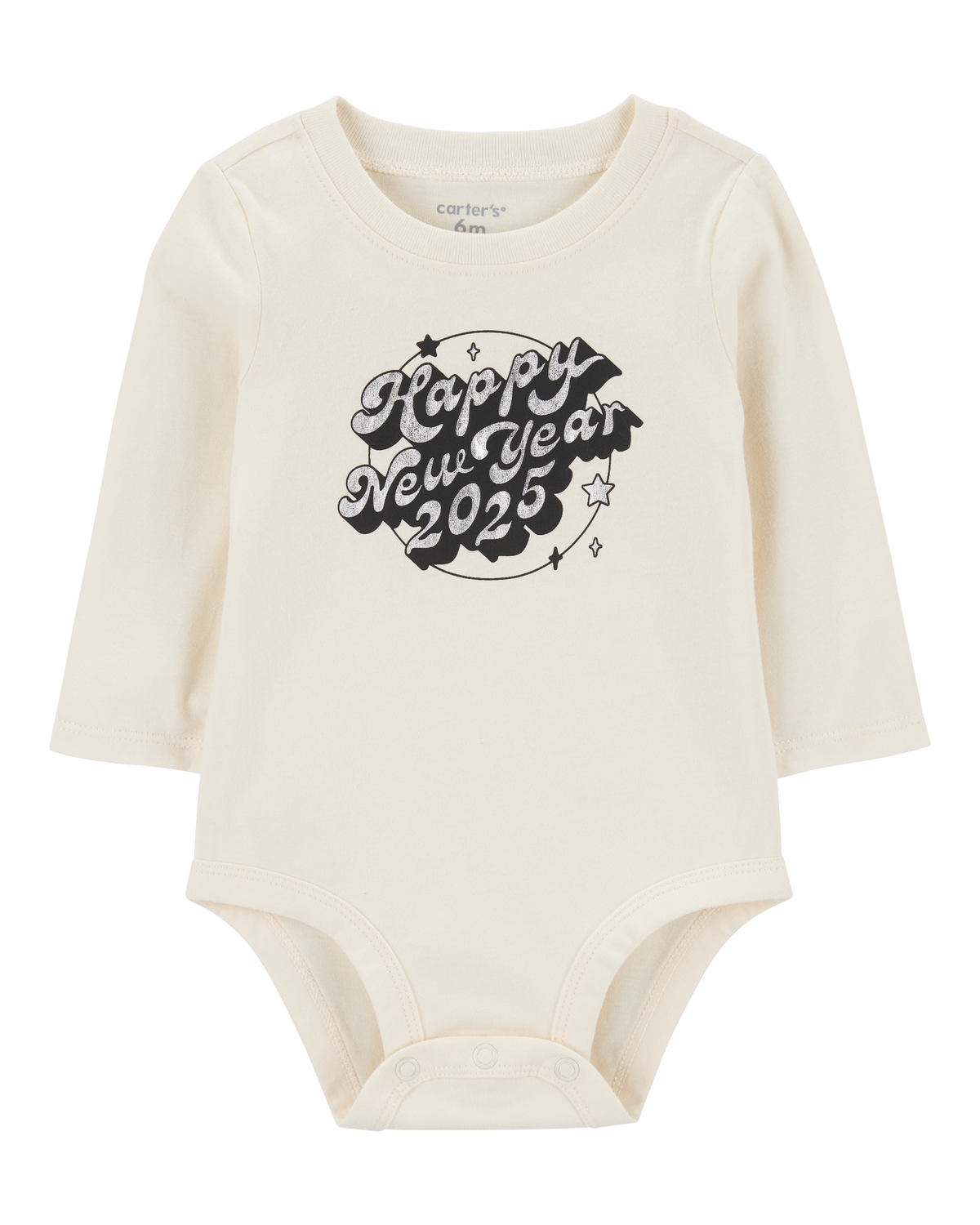 BABYL「2025 SECRET OBJECT」 TEE XL 新品 Baby Happy New Year 2025 Long-Sleeve Bodysuit - Carter's