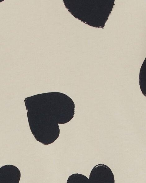  Product image 2 of Toddler Heart Print Peplum Top