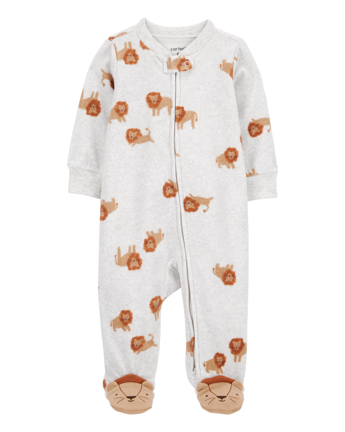 Baby Lion Fleece Zip Up Footie Sleep Play Pajamas Carter s Carter s