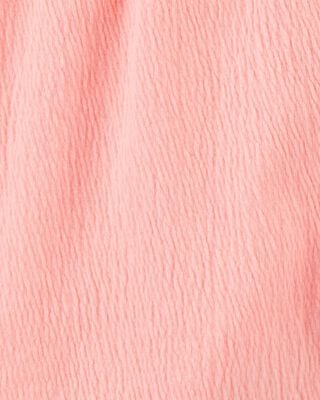Product image 2 of Kid 2-Piece Crinkle Jersey Tank & Short Set - Coral
