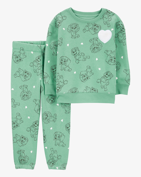 baby 2-piece paw patrol sweatshirt & pant set