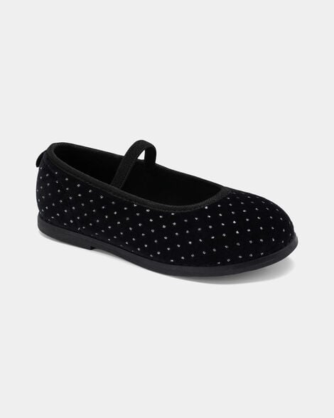 toddler girl mary jane dress shoes - black