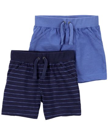 Baby 2-Pack Pull-On Shorts