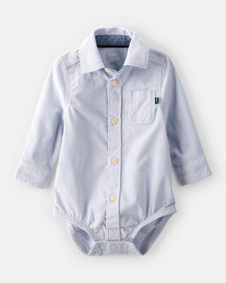 Baby Button-Front Bodysuit