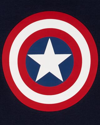 Product image 2 of Toddler 2-Piece Captain America 100% Snug Fit Cotton Pajamas