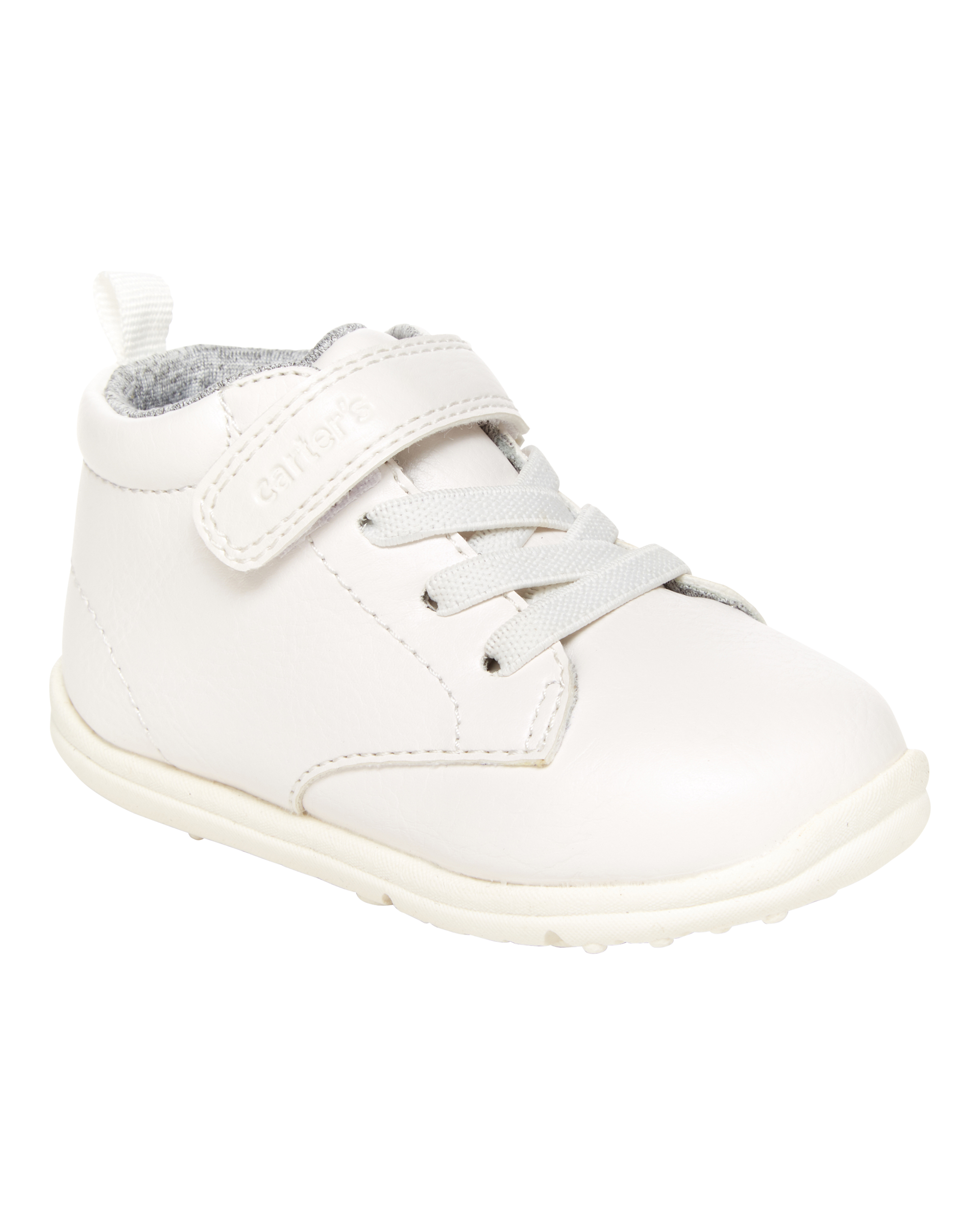 Every Step® First Walker High-Top Sneakers - White