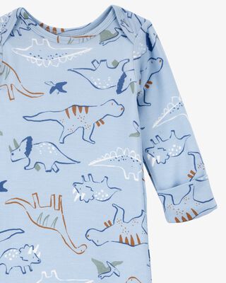 Product image 2 of Baby 2-Pack Dinosaur PurelySoft Gown Set