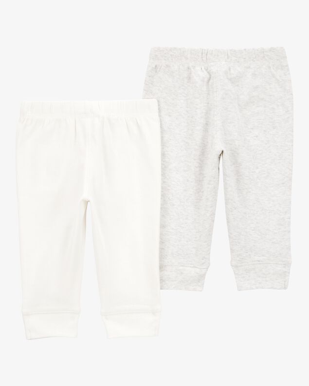 Product image 2 of Baby 2-Pack Pull-On Pants - Ivory