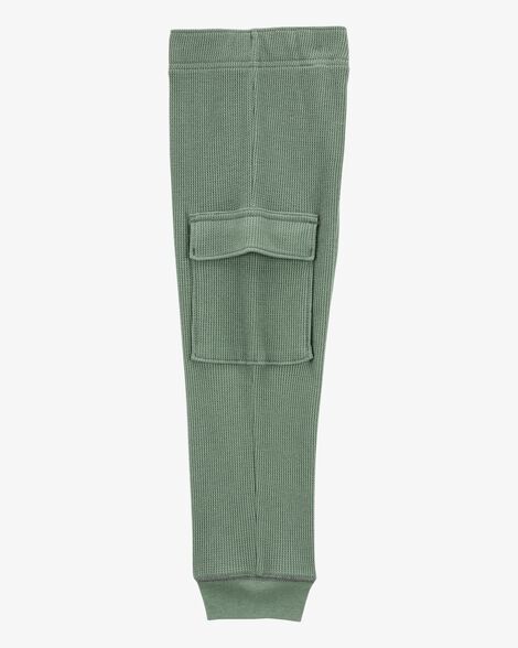 Product image 2 of Toddler 2-Piece Thermal Tee & Cargo Pant Set