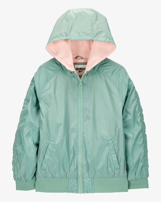 Product image 1 of Kid Fleece-Lined Midweight Bomber Jacket - Green