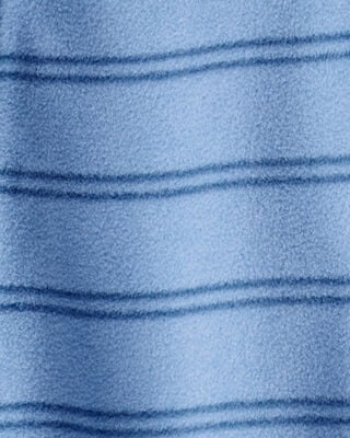 Product image 2 of Toddler 1-Piece Striped Fleece Footie Pajamas - Blue