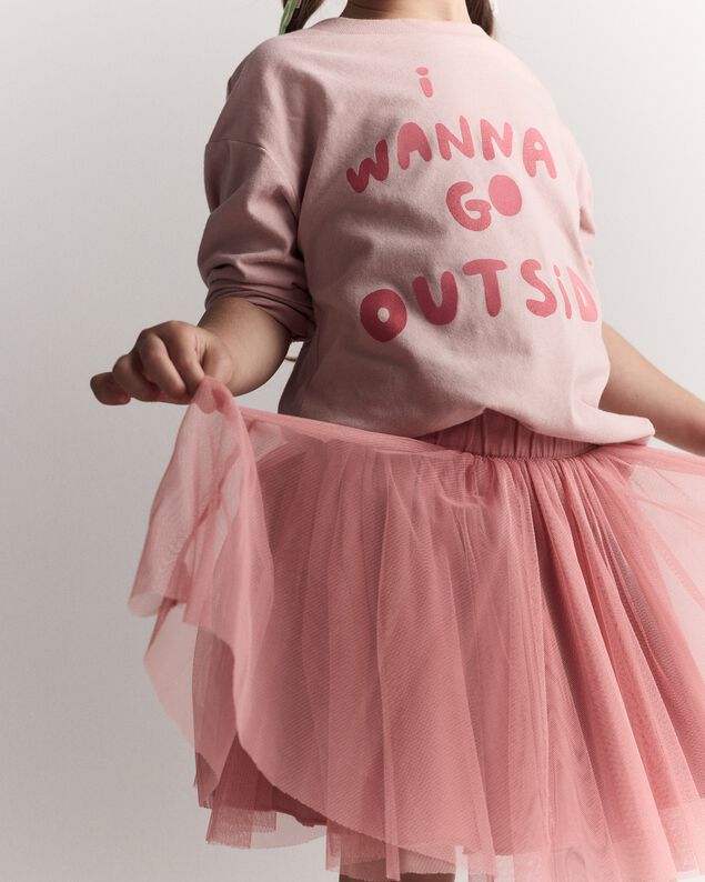 Product image 2 of Toddler Girl Avenue Twirl™ Mini Skirt with Tulle - Pink