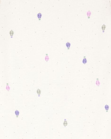  Product image 3 of Baby Girl 5-Pack Floral Polka Dot Short-Sleeve Bodysuits