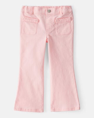 Toddler Girl Star Denim Flare Jeans - Blue
