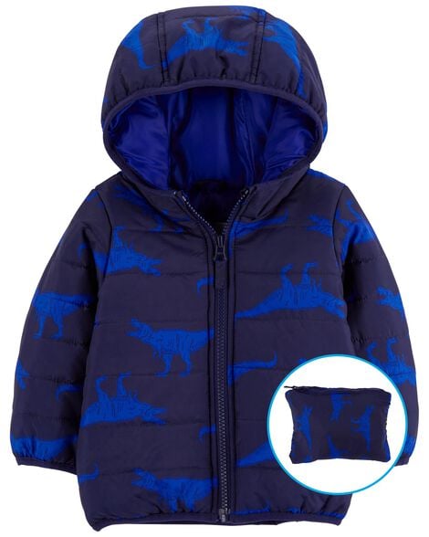 Product image 1 of Baby Dinosaur Packable Puffer Jacket