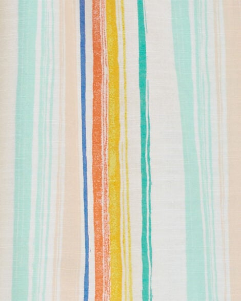 Product image 2 of Kid 2-Piece Striped Top & Chambray Short Set