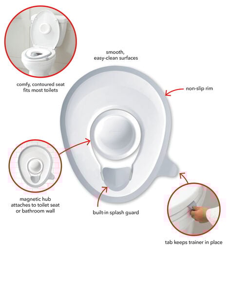 Product image 2 of Easy-Store Toilet Trainer - White
