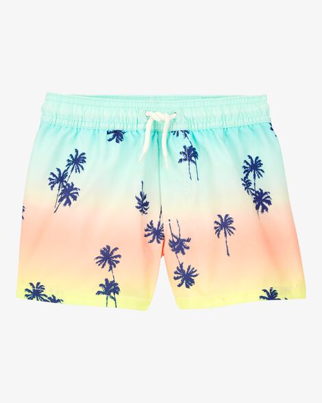  Product image 4 of Toddler 2-Piece Palm Tree Rashguard & Swim Trunk Set