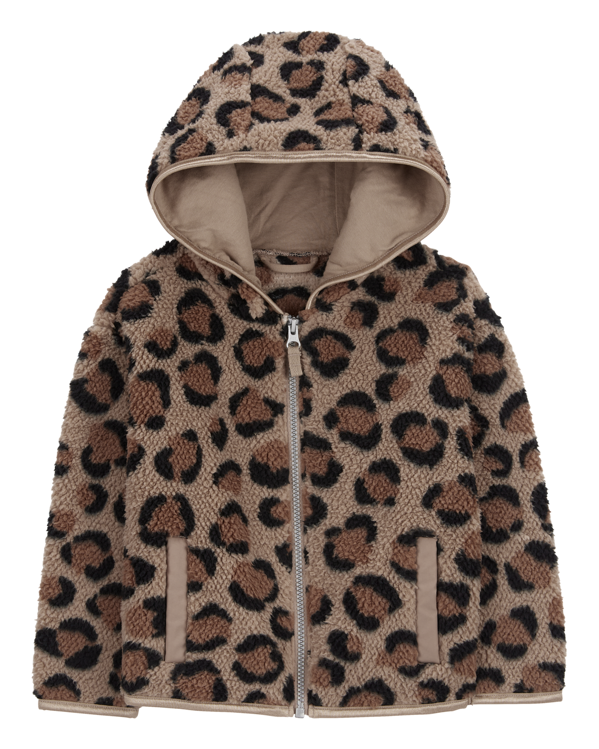 Toddler Leopard Zip Up Fleece Hoodie Carter s Carter s