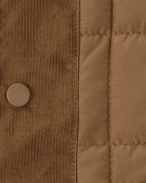  Product image 3 of Toddler Boy Sleeveless Puffer Vest - Brown
