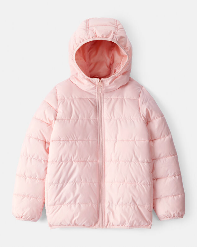 Product image 1 of Kid Hooded Puffer Jacket - Pink