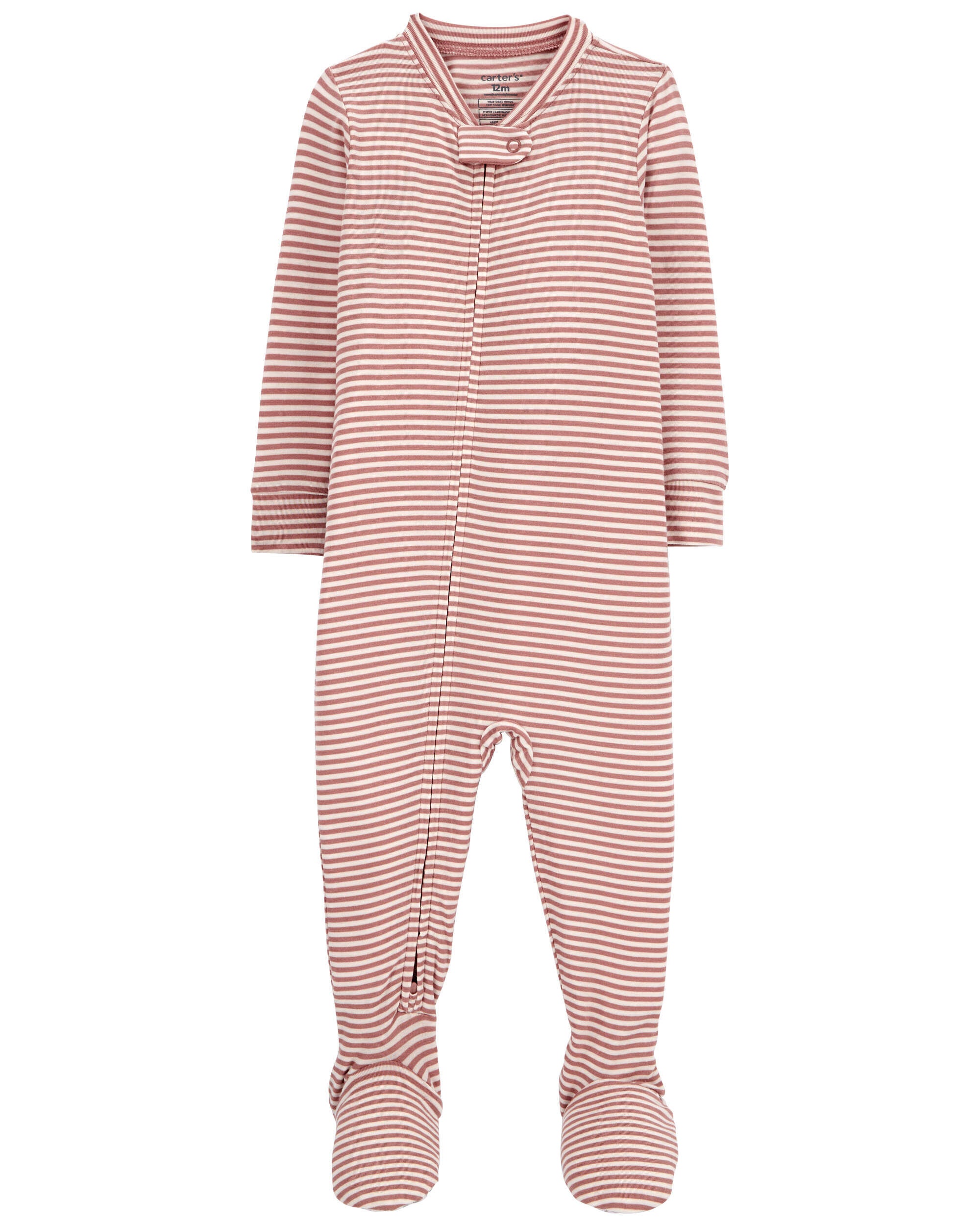 Baby Zip Up PurelySoft Sleep Play Pajamas Carter s Carter s