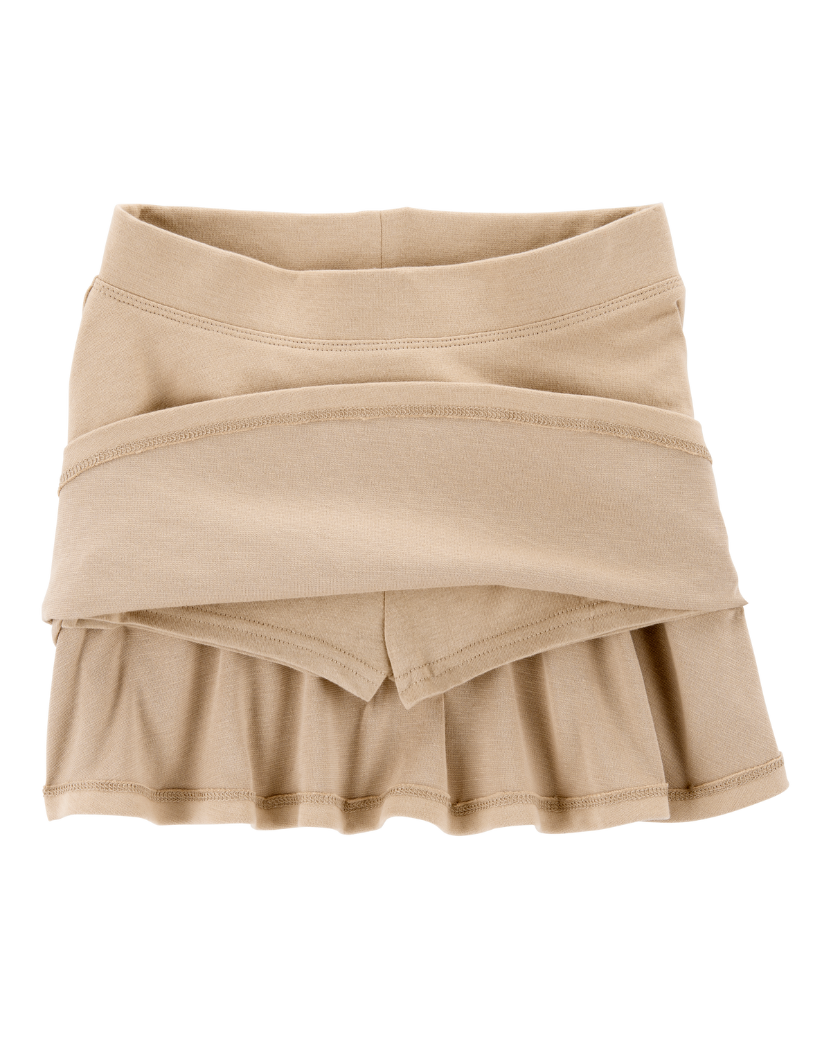 Toddler 2-Pack Ponte Knit Uniform Skirts - Khaki - OshKosh