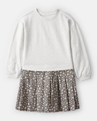 Product image 1 of Kid Floral Sweatshirt Dress
