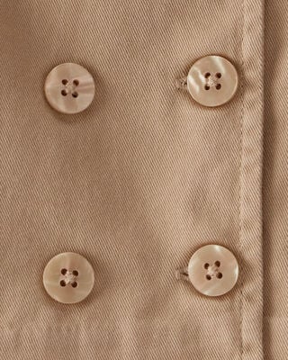 Product image 2 of Baby Twill Button-Down Jacket - Taupe