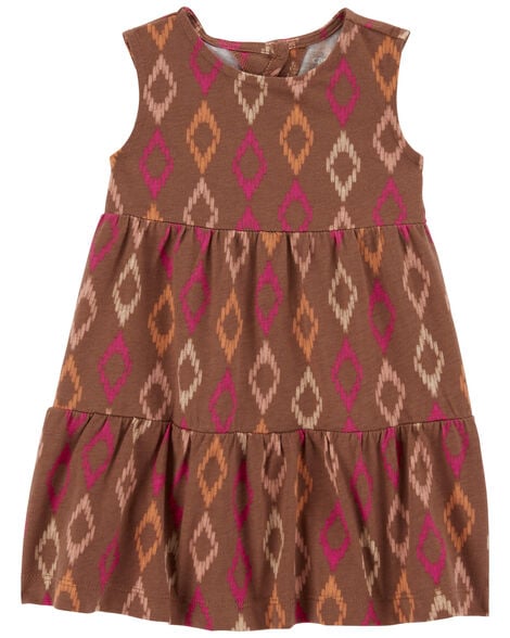  Product image 1 of Baby Geo Print Sleeveless Dress