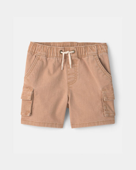Toddler Boy Cargo Shorts - Khaki