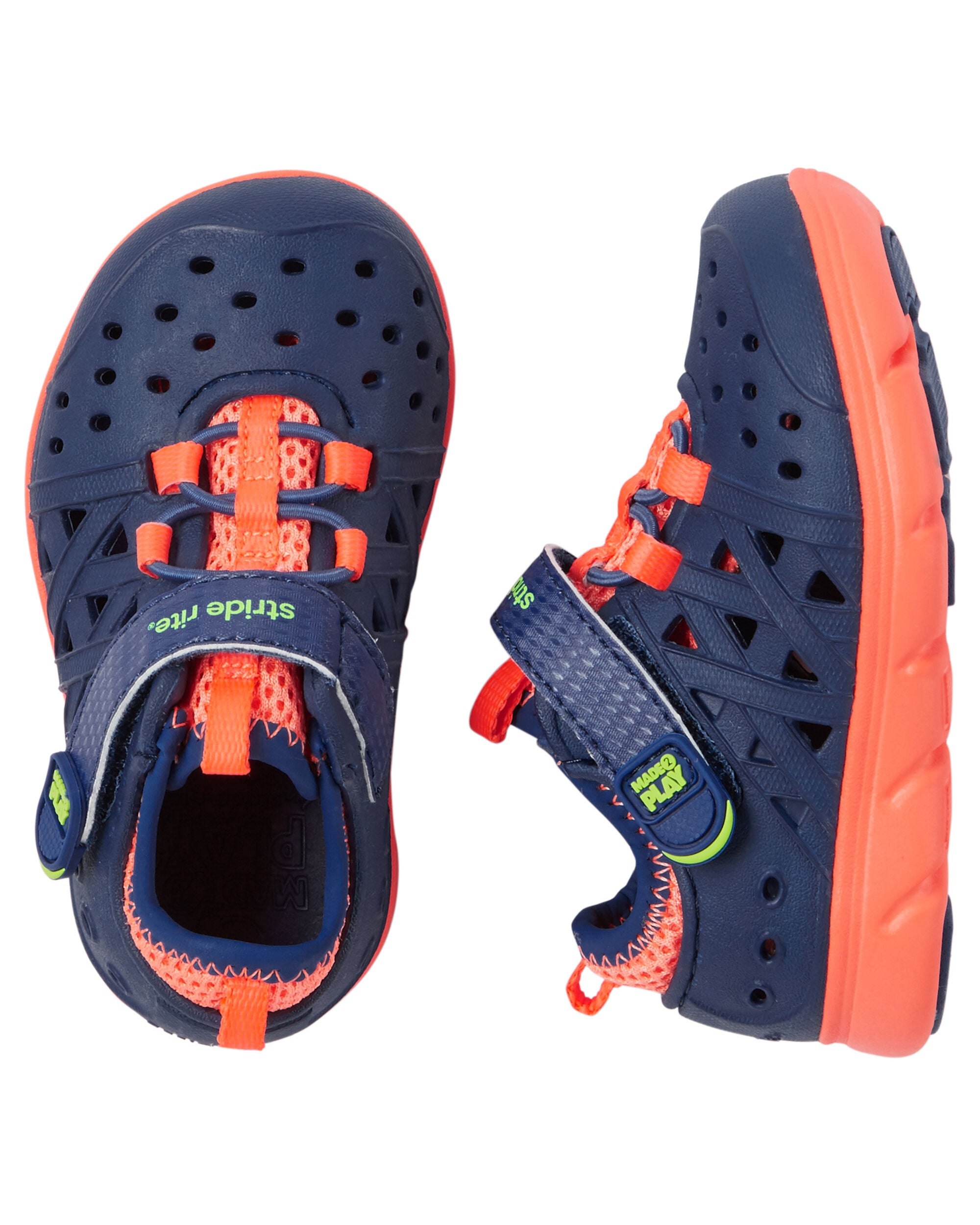 stride rite made 2 play phibian sneaker sandal water shoe