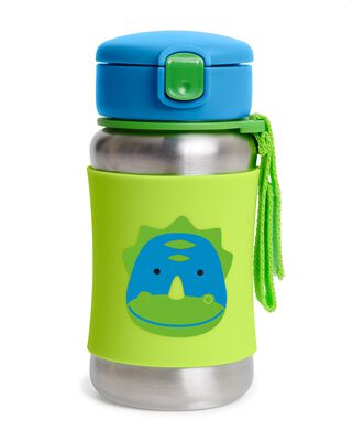 Product image 1 of Zoo Stainless Steel Little Kid Straw Bottle