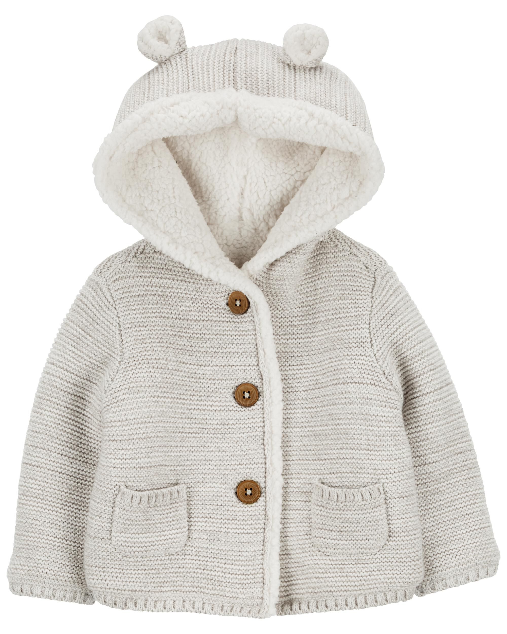 Baby Sherpa Lined Hooded Jacket Carter s Carter s