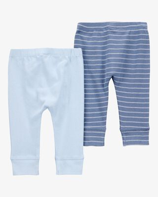 Product image 2 of Baby 2-Pack Pull-On Cotton Pants