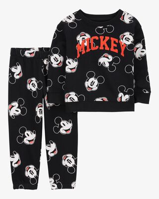 Product image 1 of Baby 2-Piece Mickey Mouse Sweatshirt & Pant Set
